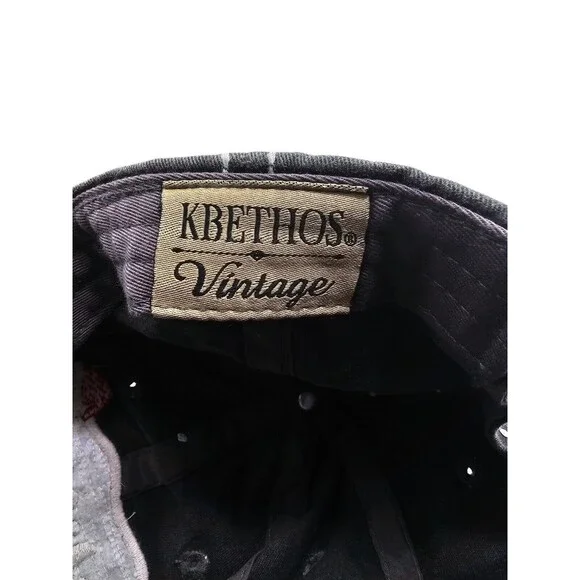 Kbethos Vintage Mama Bear W/ Santa Hat Distressed Stitch Baseball Cap - Picture 7 of 7